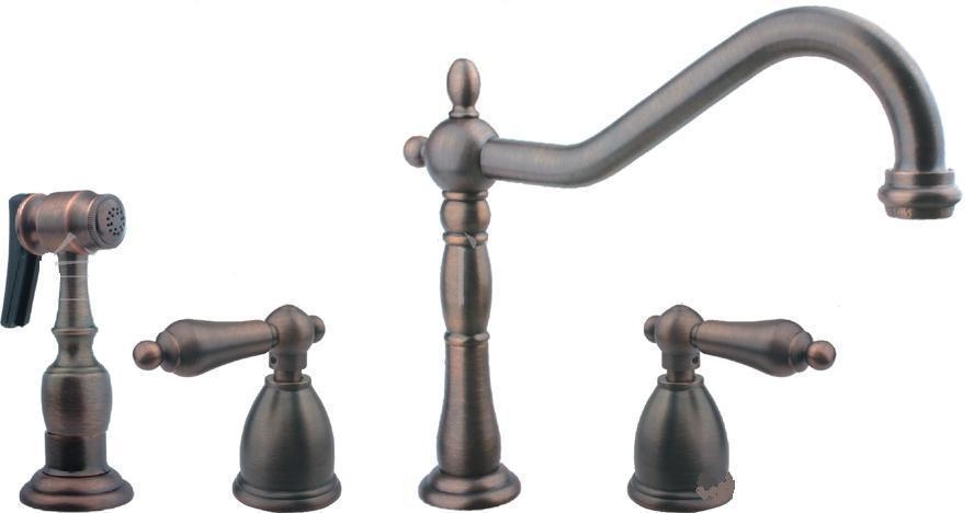 4 piece kitchen sink faucet