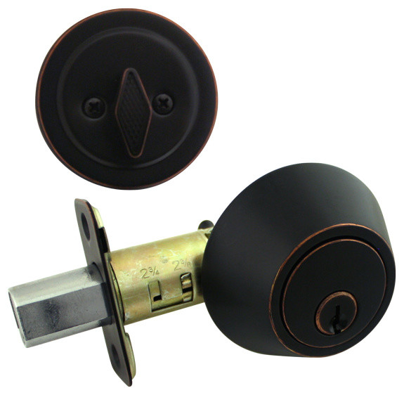 A great economical solution to residential security needs. The KW1 kwickset deadbolt lock is supplied with two keys.Features and Specifications